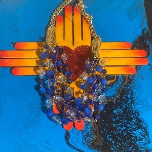 Layered beaded necklace